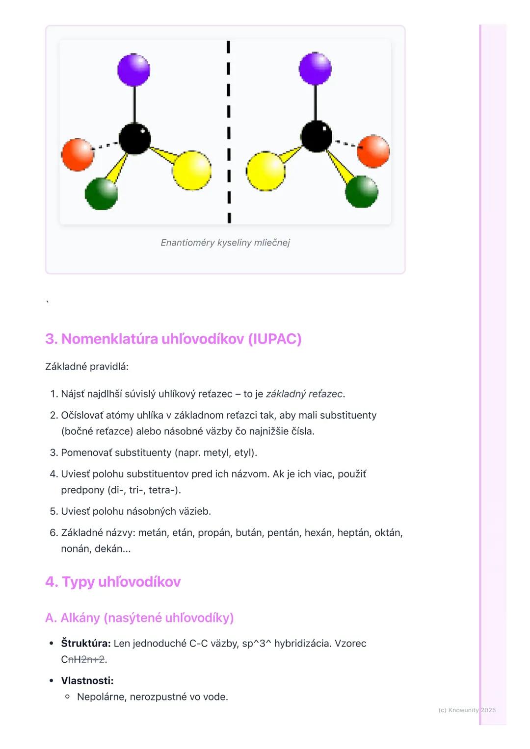 # Základy organickej chémie a
uhľovodíky

Prehľad / Úvod do témy

Organická chémia je obrovská a fascinujúca oblasť chémie, ktorá sa zaoberá