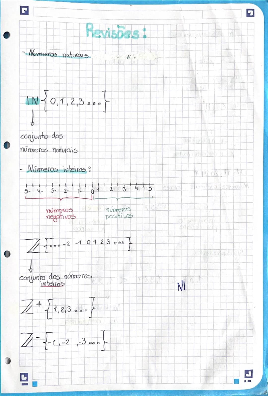 Revisões matéria 7° ano matemática 
