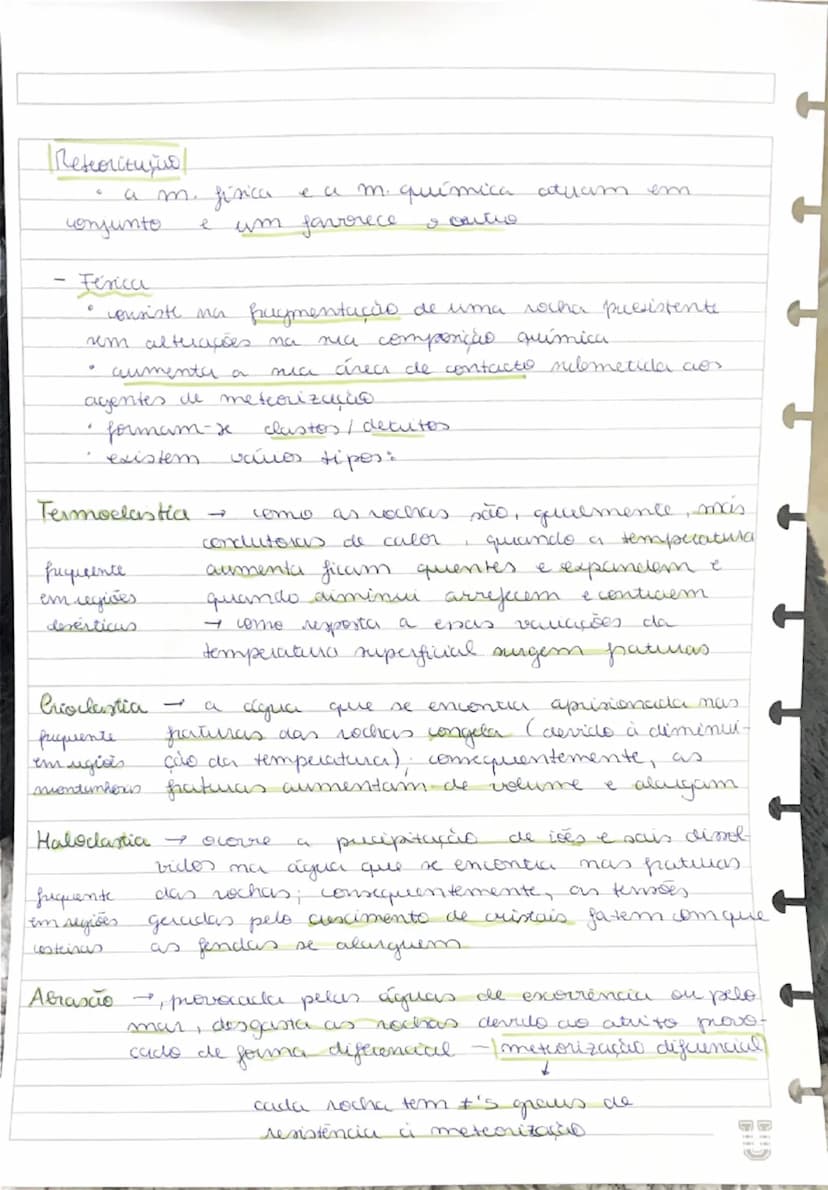 5.2. - Rochas Sedimentares

- As rochas sedimentares resultam de transformações
de rochas preexistentes que estão sujeitas às condições
ambi