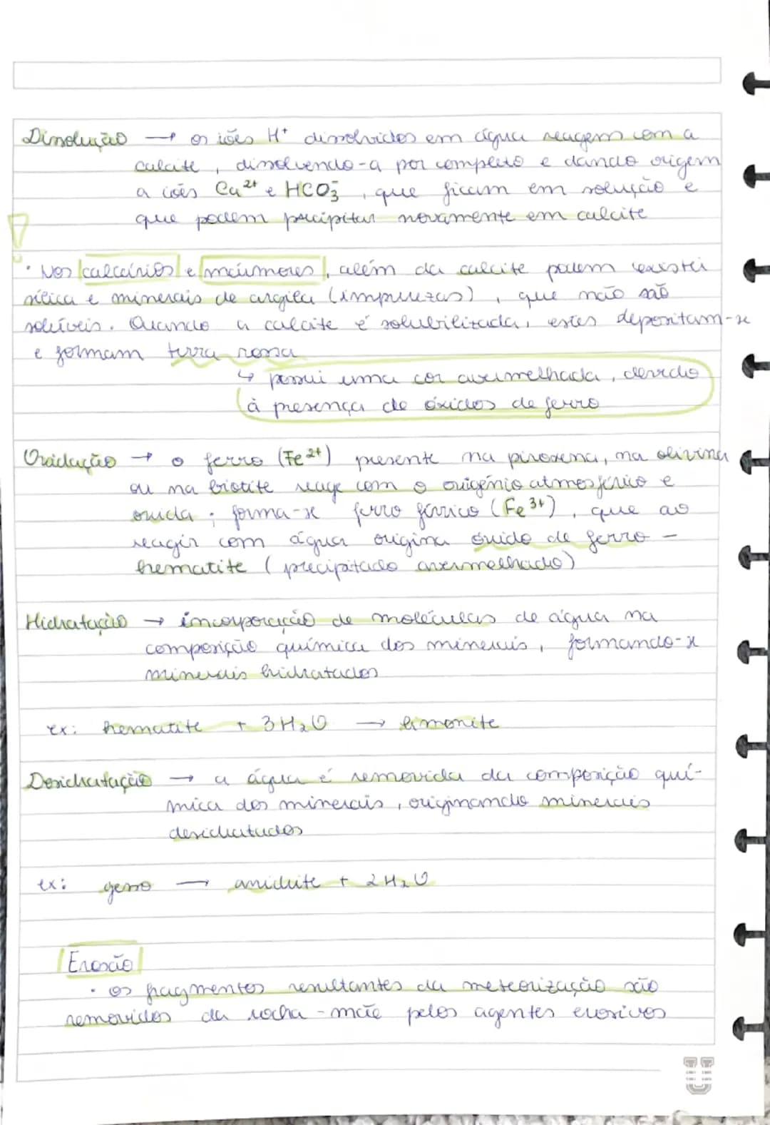 5.2. - Rochas Sedimentares

- As rochas sedimentares resultam de transformações
de rochas preexistentes que estão sujeitas às condições
ambi