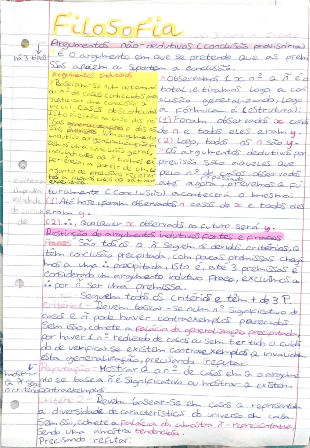 Argumentos, Falácias, Determinismo e Livre arbítrio 