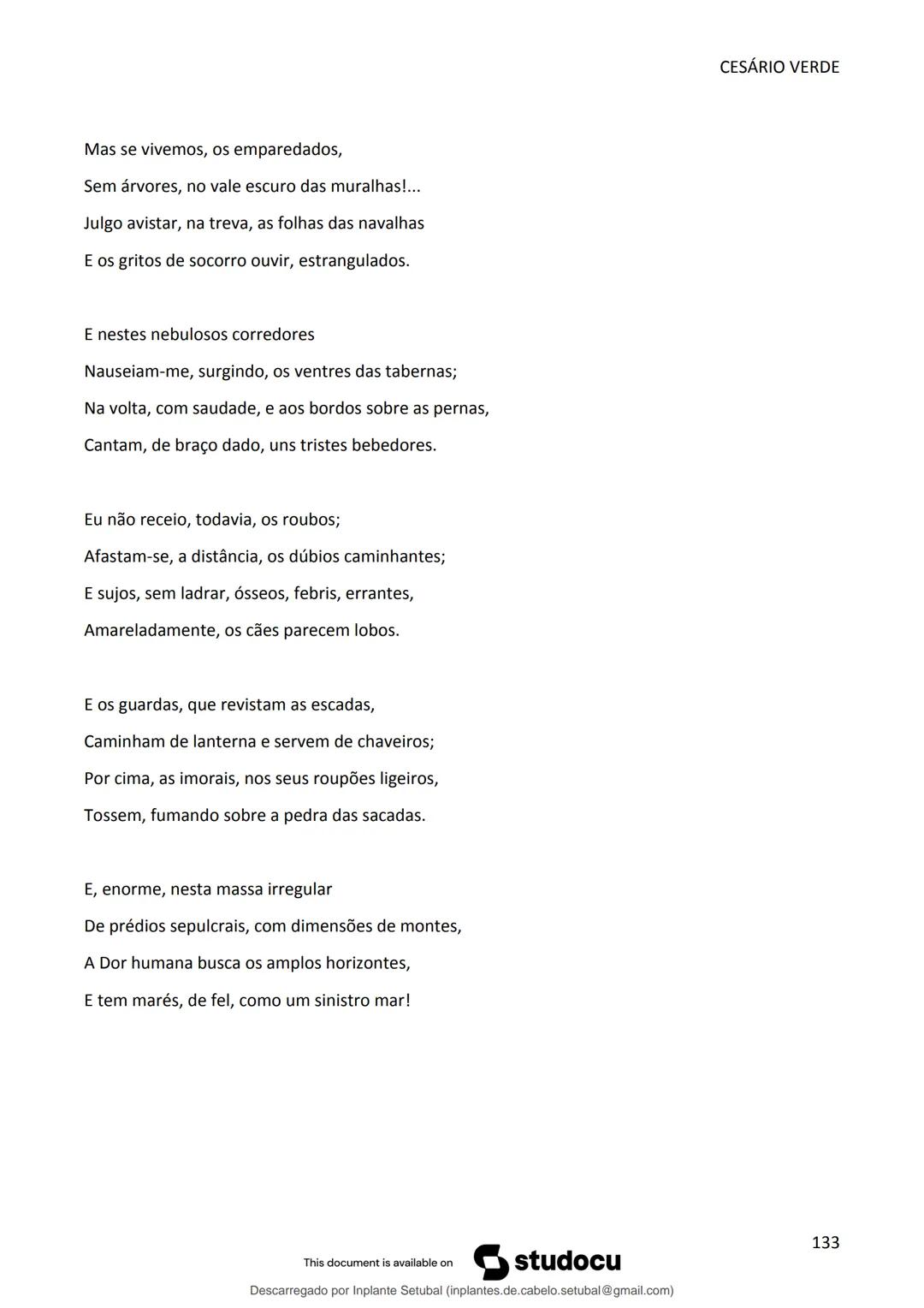 studocu
Resumos de Português Completo - preparação para exame -
Matérias do 10° ao 12°
Português 1 (Universidade do Minho)
Verifica para abr