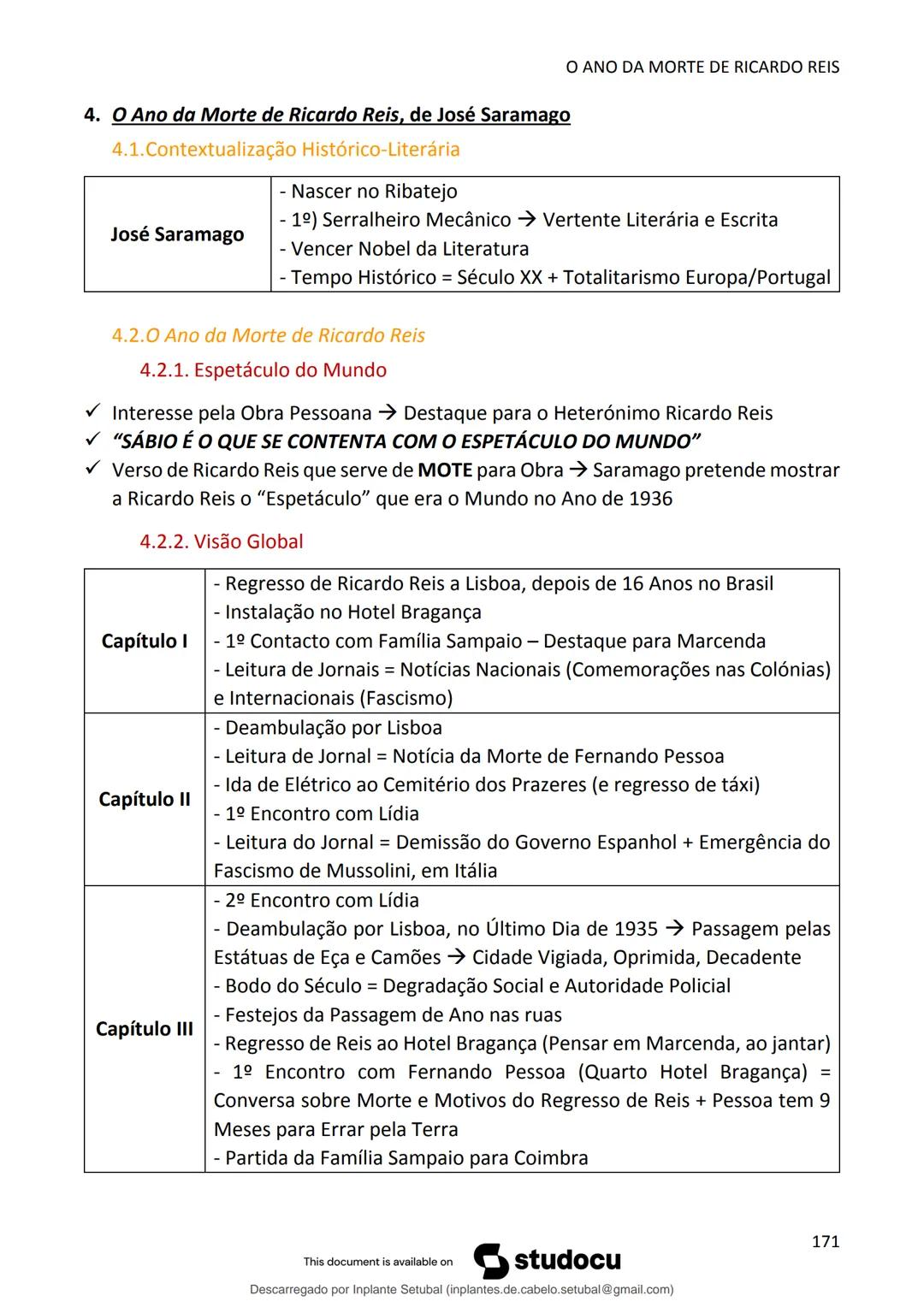 studocu
Resumos de Português Completo - preparação para exame -
Matérias do 10° ao 12°
Português 1 (Universidade do Minho)
Verifica para abr