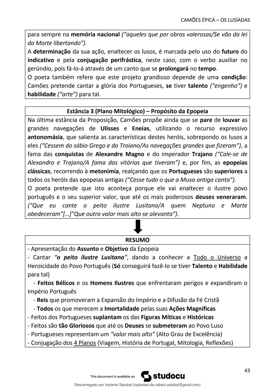 studocu
Resumos de Português Completo - preparação para exame -
Matérias do 10° ao 12°
Português 1 (Universidade do Minho)
Verifica para abr