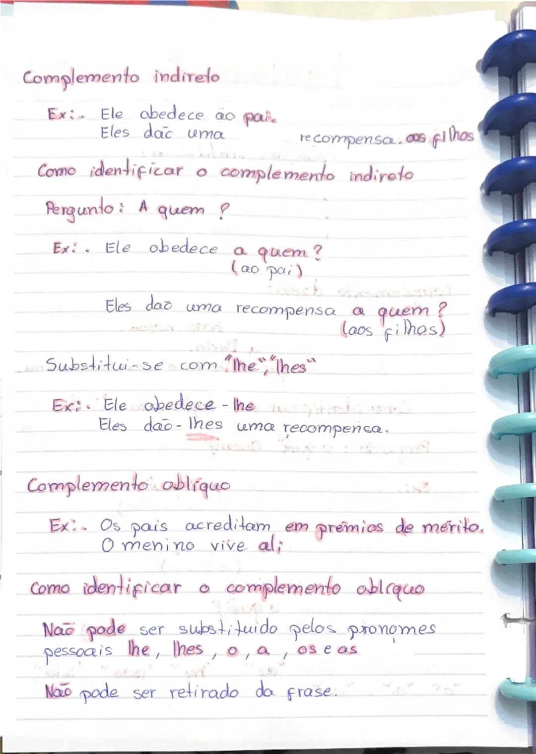 Português

Gramatica

- funções sintáticas:
    * complemento direto,$
    * complemento indireto
    * complemento ablíquo;
    * modificad