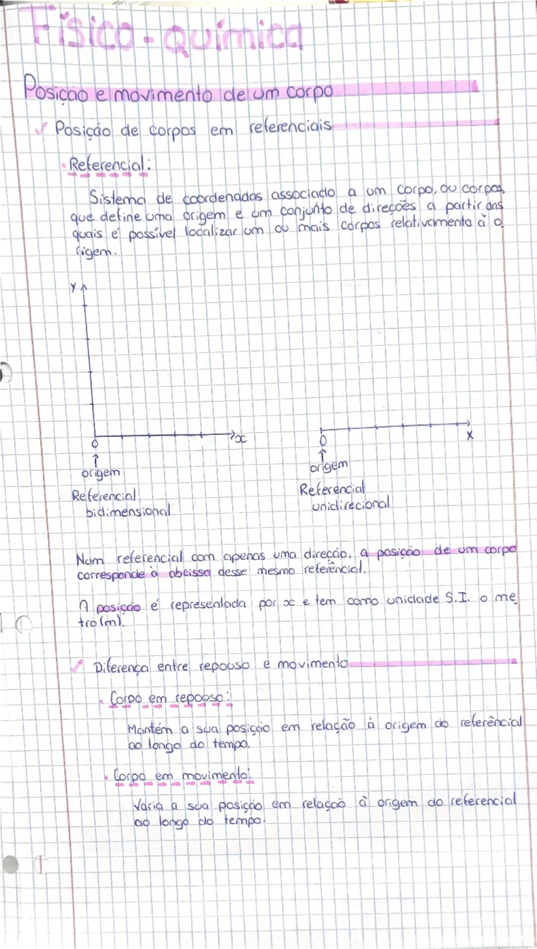 Explorando Posição e Movimento: Fundamentos da Física