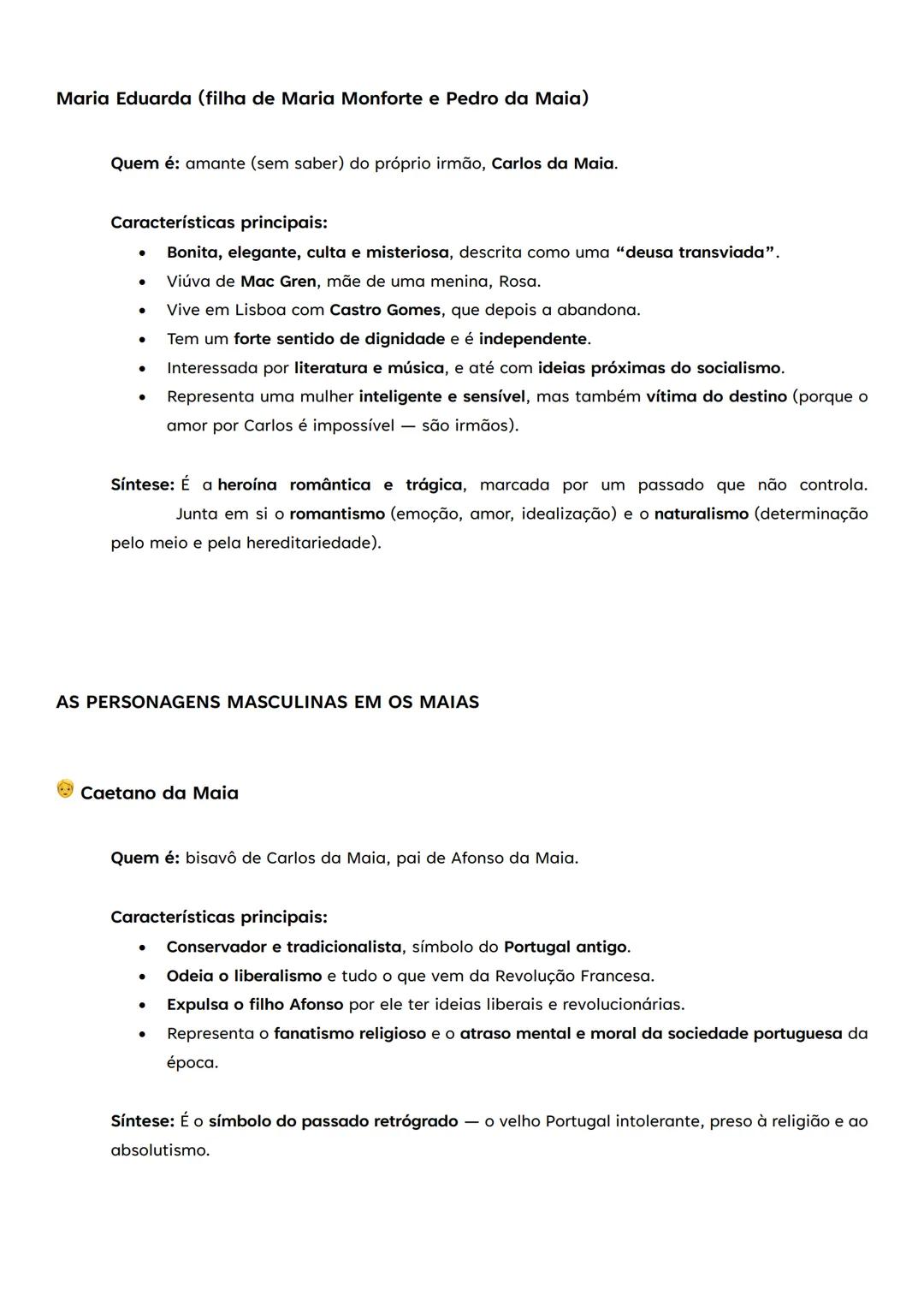 # Resumo Capítulo I

*   Instalação no Ramalhete
    *   O romance começa com Afonso da Maia (avô) e Carlos (neto) instalando-se no Ramalhet