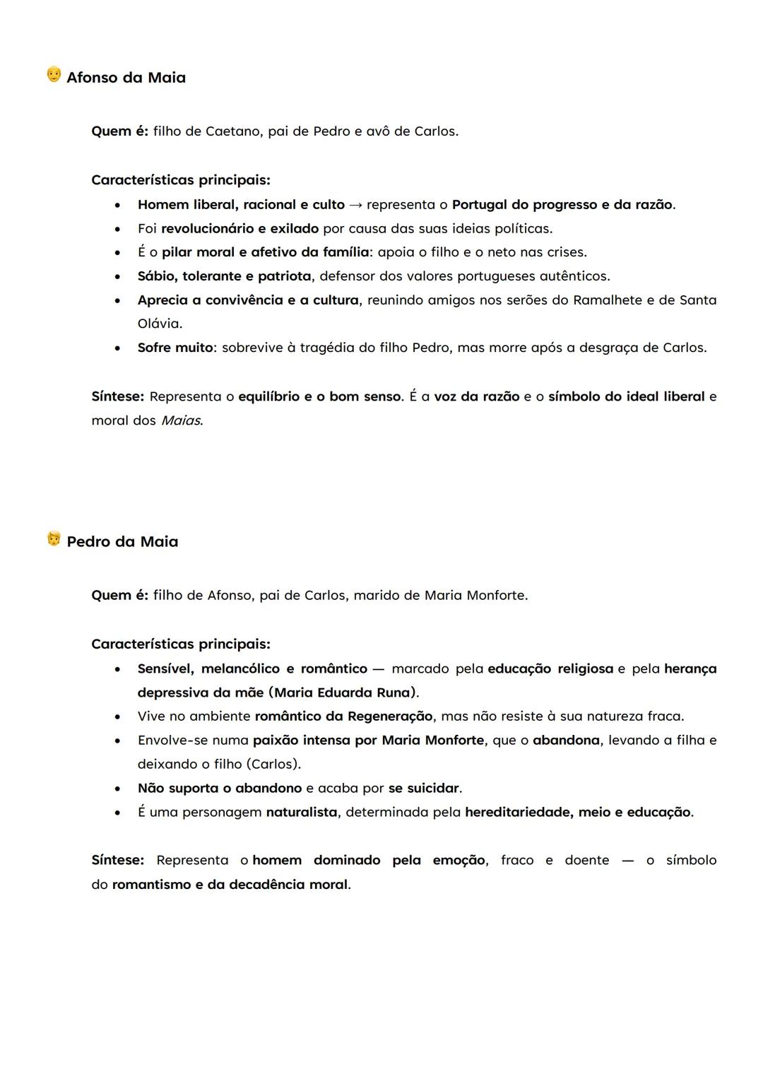 # Resumo Capítulo I

*   Instalação no Ramalhete
    *   O romance começa com Afonso da Maia (avô) e Carlos (neto) instalando-se no Ramalhet