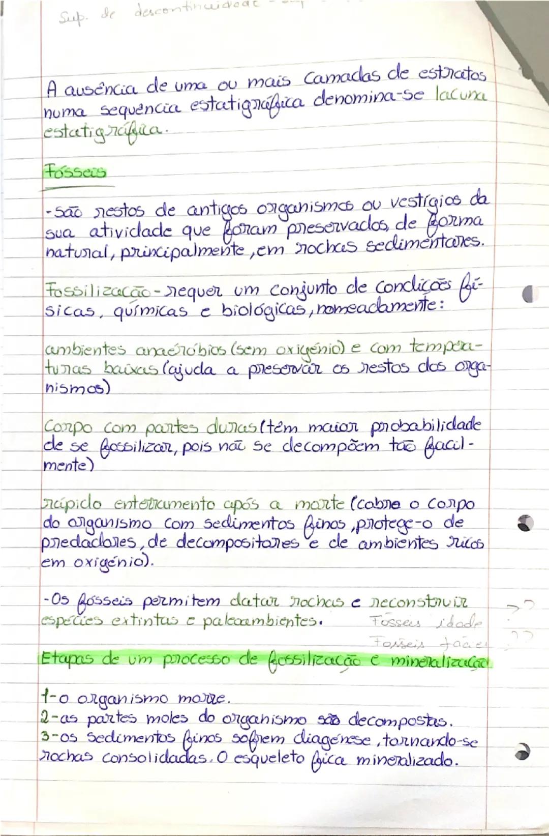 ### Brincipios de raciocinio geológico

Catastrofismo-defende que as alterações geológi-
Cas resultam de fenómoncs catastróficos (rápidos
e 