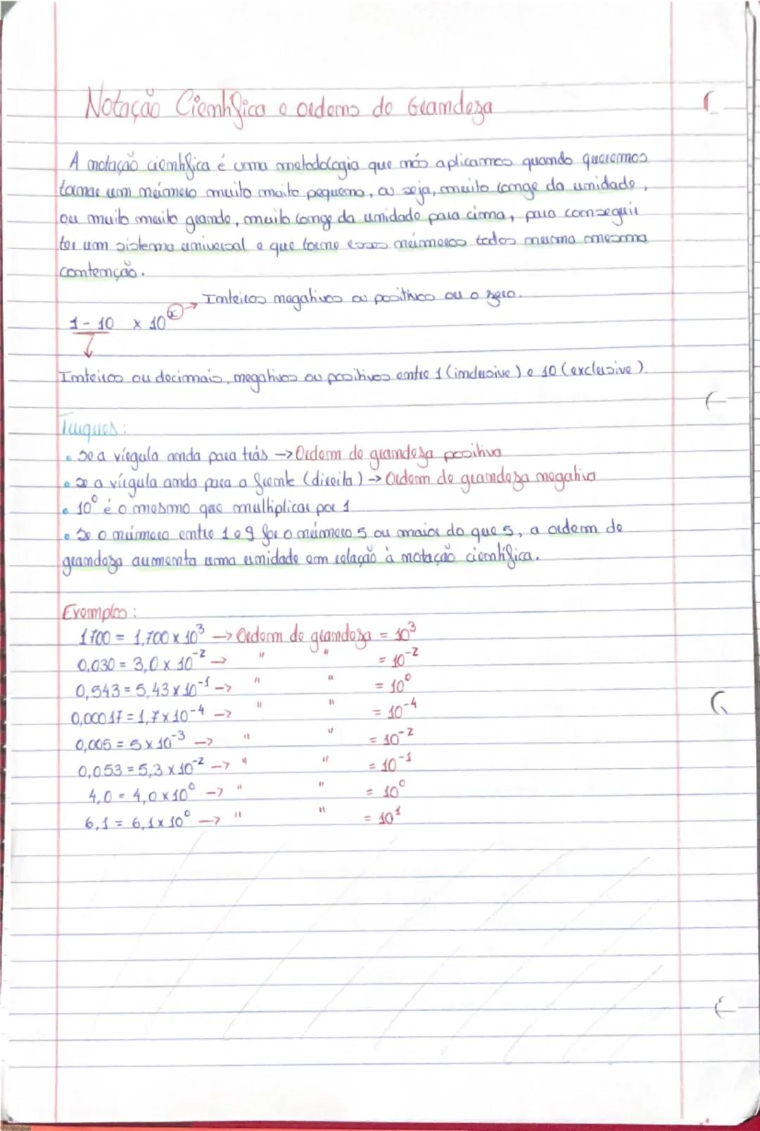 Fisica e Quimica (10° ano) (caderno 10 cm)
Quimica 10° ano
Algarismos Significativos
Um algarismo significativo é um algarismo que realmente