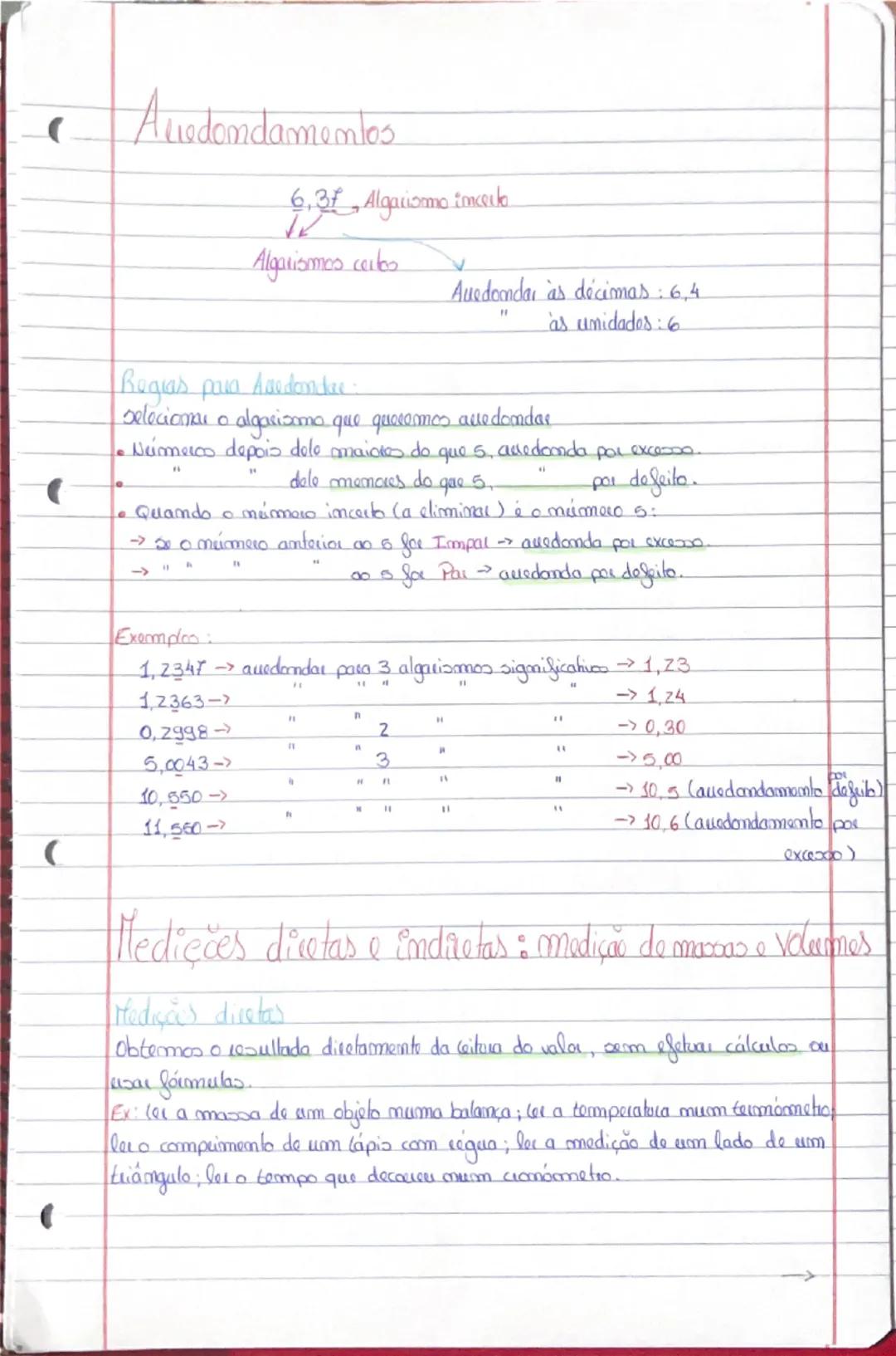 Fisica e Quimica (10° ano) (caderno 10 cm)
Quimica 10° ano
Algarismos Significativos
Um algarismo significativo é um algarismo que realmente