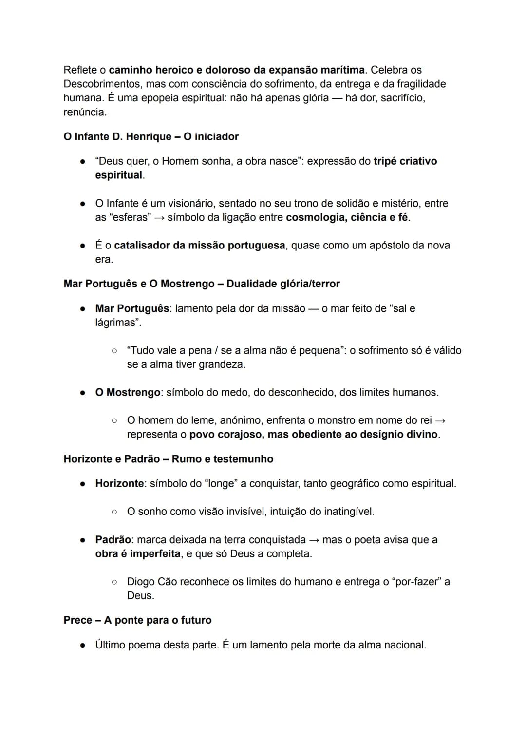 "Mensagem"- Fernando Pessoa
Três Partes Estruturais da Obra:
I- Brasão (Nascimento)
Função da Parte
Representa a fundação mítica e espiritua