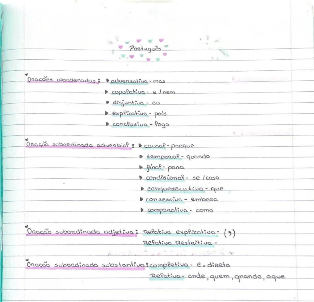 Tipos de Orações e Como Identificá-las
