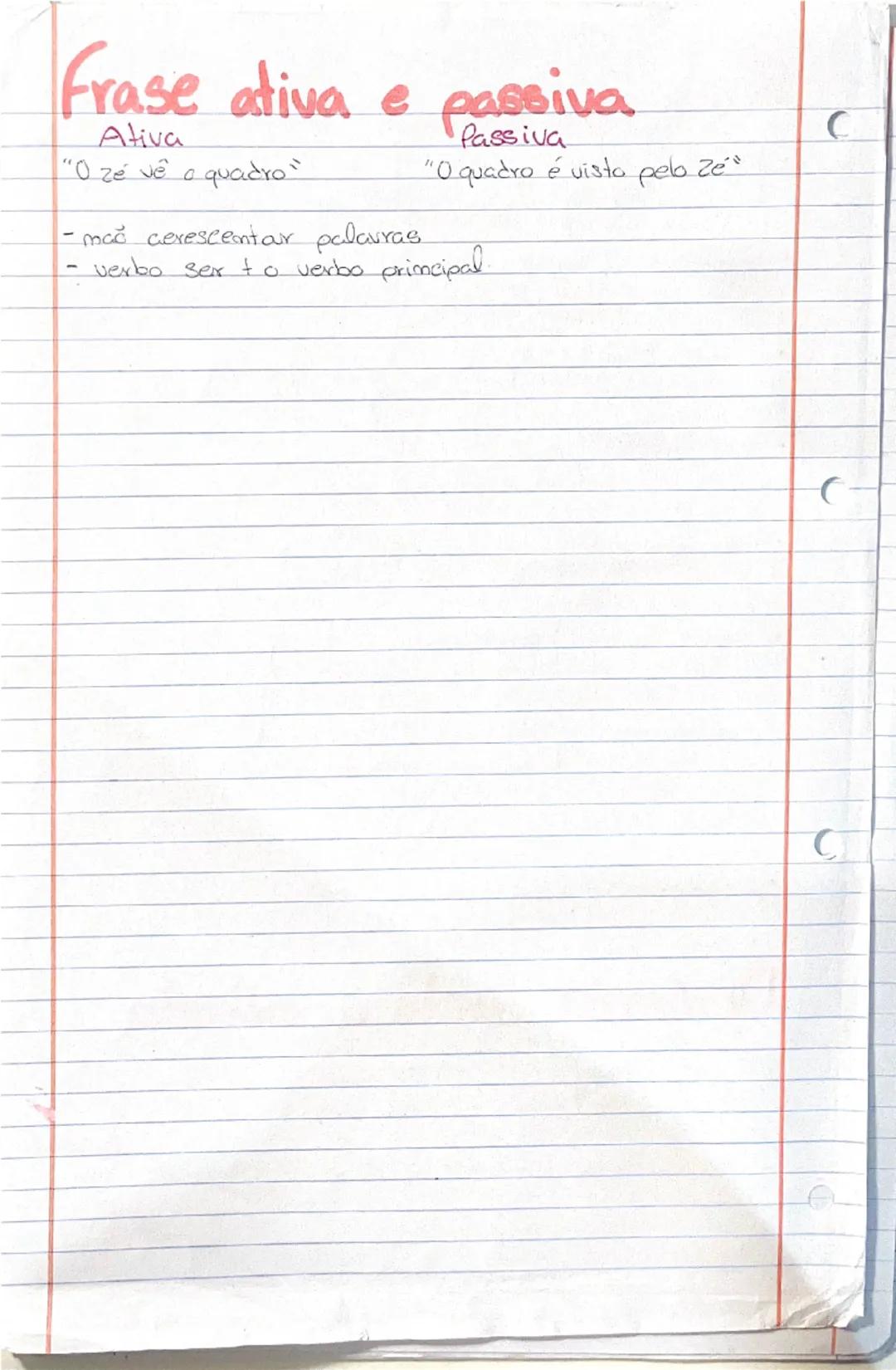 --- OCR Start ---
funçoes Sintáticas
Sujeito simples
Composto
subemtemdida
Lindeterminado
Complemento direto
O quê" au "Quem"
substituído po