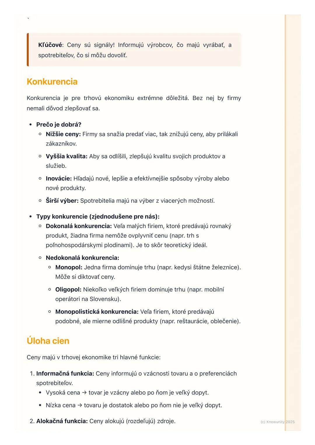 # Trhová ekonomika a jej
princípy

1. Prehľad trhovej ekonomiky

Trhová ekonomika je základný spôsob, akým sa organizuje hospodárstvo vo
väč