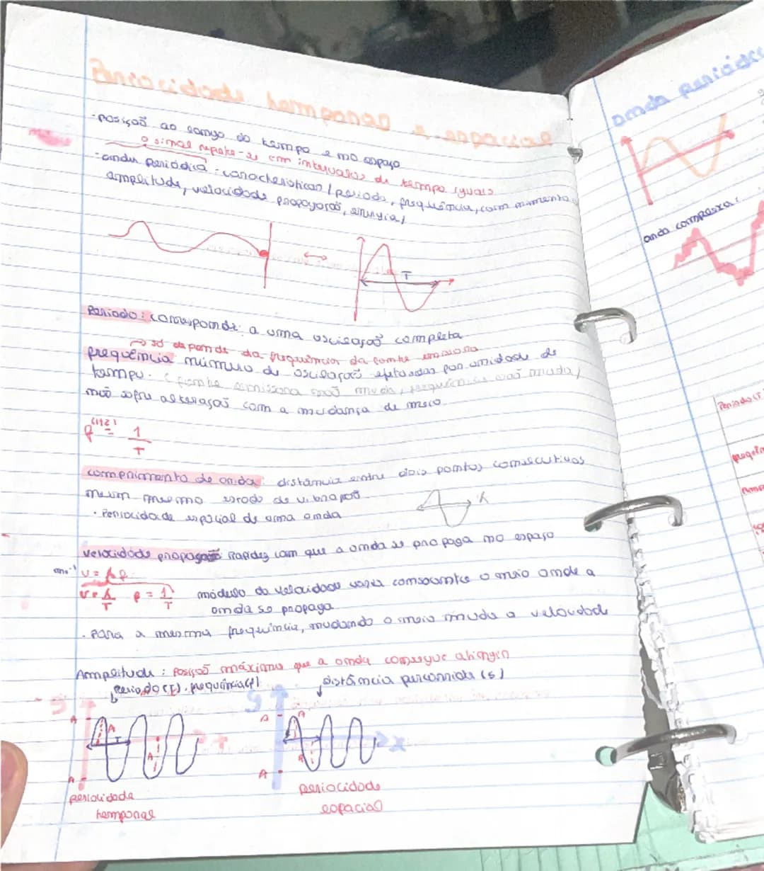 --- OCR Start ---
Osulação
Ondas & eletromaymatismo
Simal Rentunbação do ameio num pornto
Pentunbaças origina a anducanda so que se vê l
nam