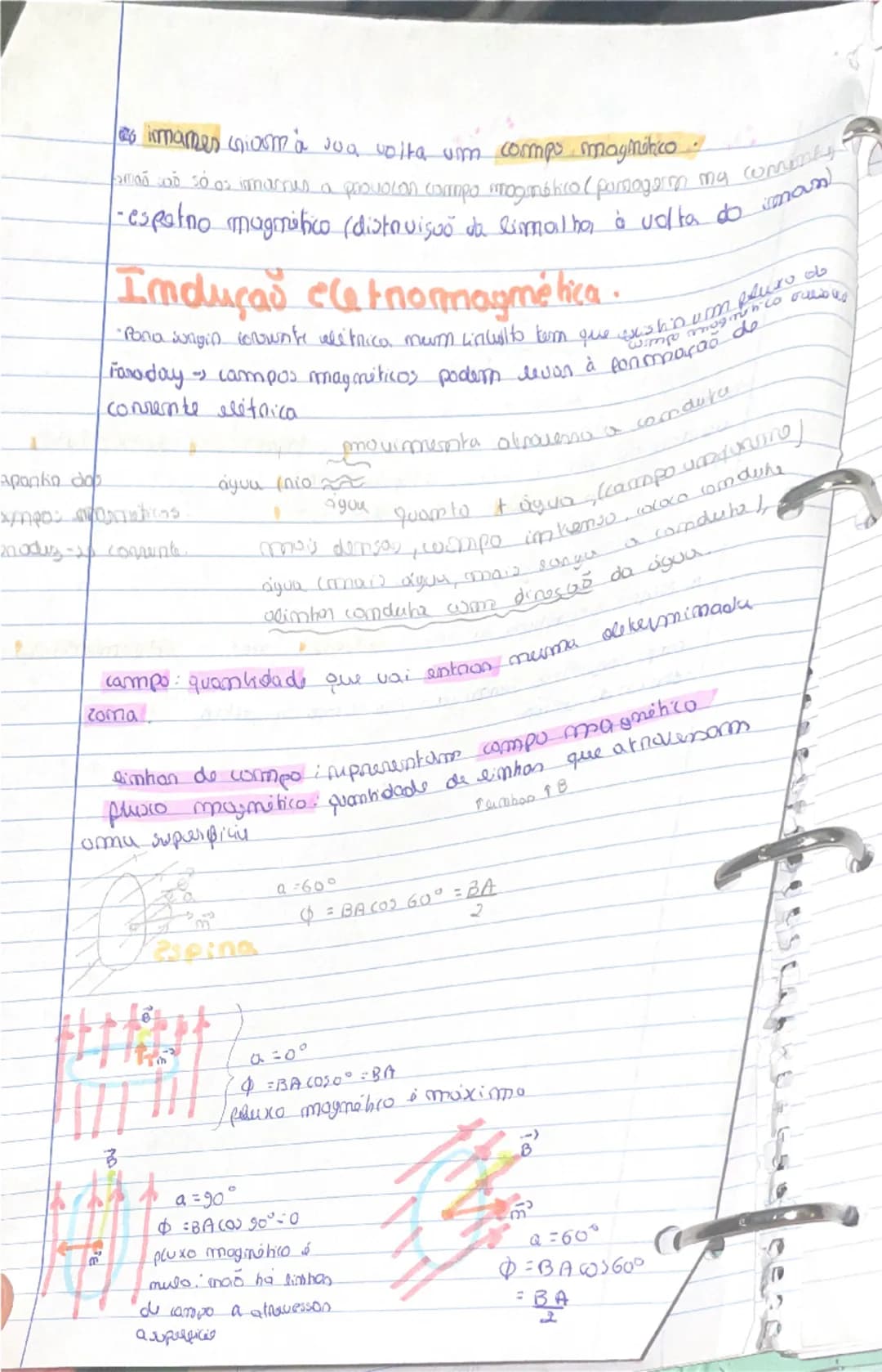 --- OCR Start ---
Osulação
Ondas & eletromaymatismo
Simal Rentunbação do ameio num pornto
Pentunbaças origina a anducanda so que se vê l
nam