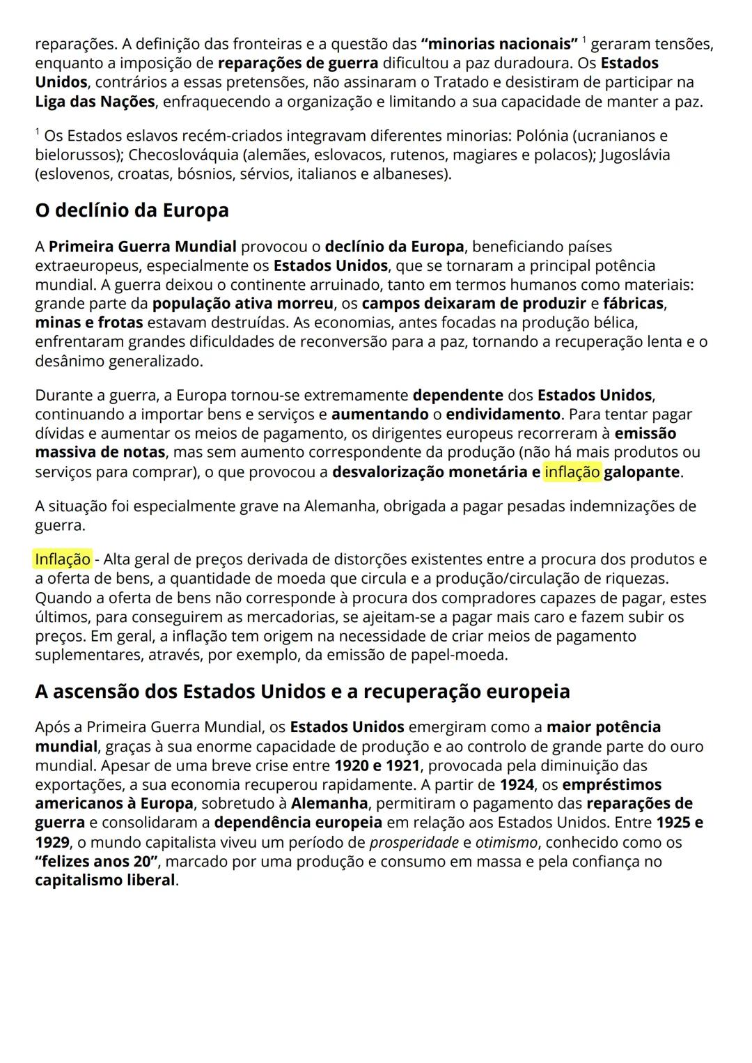 # A Primeira Guerra Mundial (1914-1918)

Causas da Primeira Guerra Mundial (Primeira Grande Guerra):

*   Imperialismo - as grandes potência