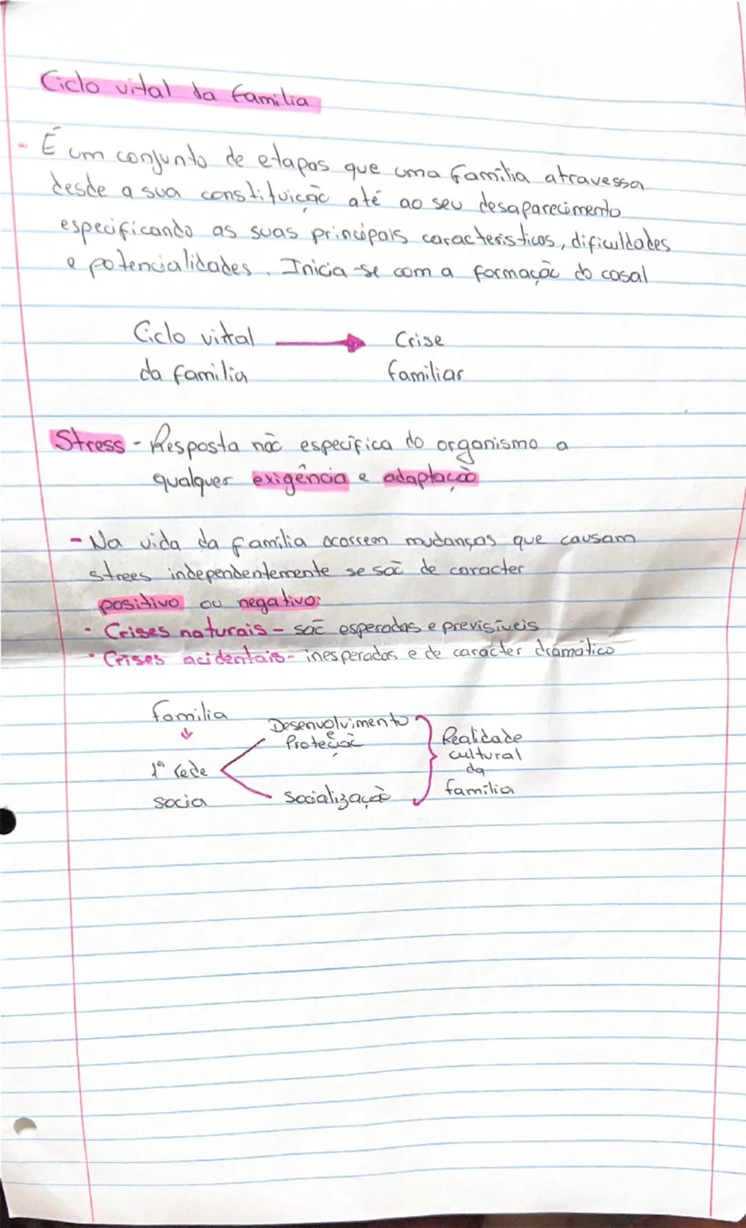 # FT-4252

Família

Funções primordiais

1º Desenvolvimento
2º Proteção dos membros
3º Socialização dos mesmos

- A família evolui ao longo 