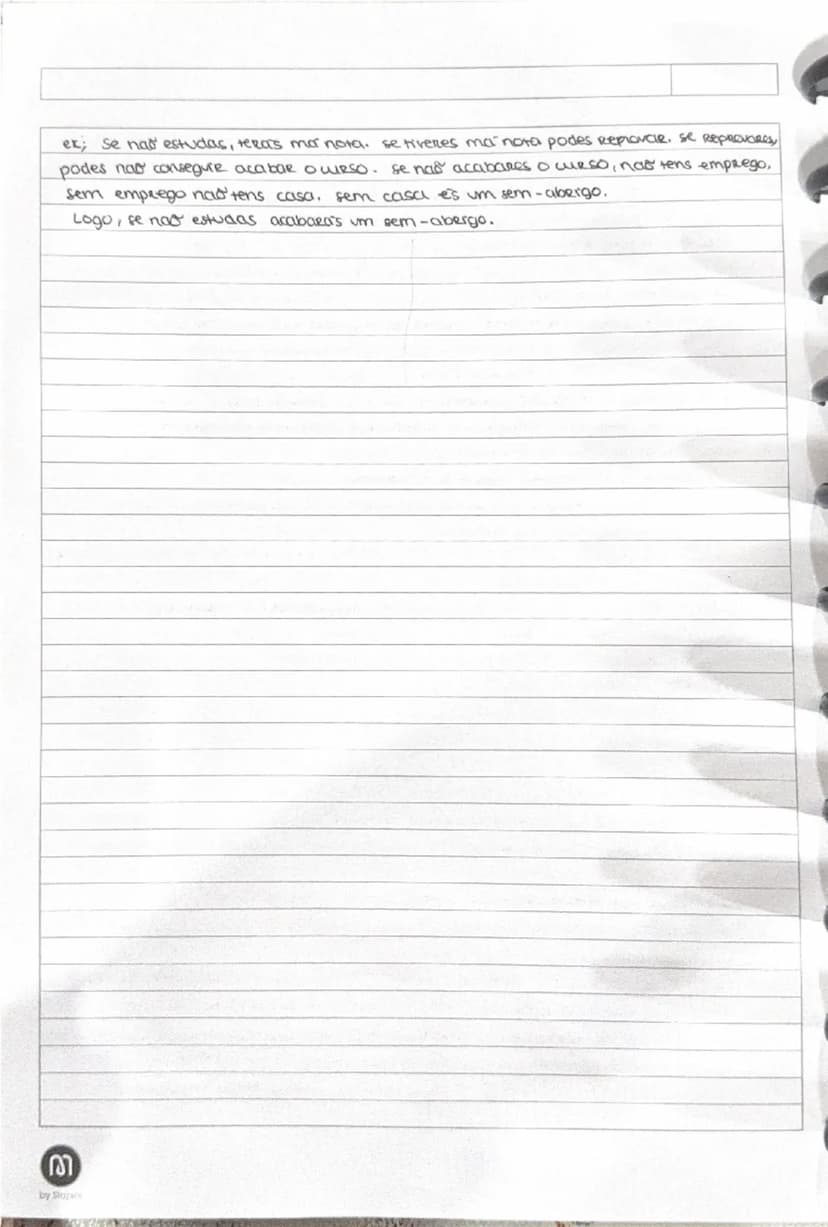 --- OCR Start ---
logica
FIC
• Estudo dos principios do Raciocínio e argumentos coreetos, que ajuda a icientificciR
Regras e padroei. Não sã