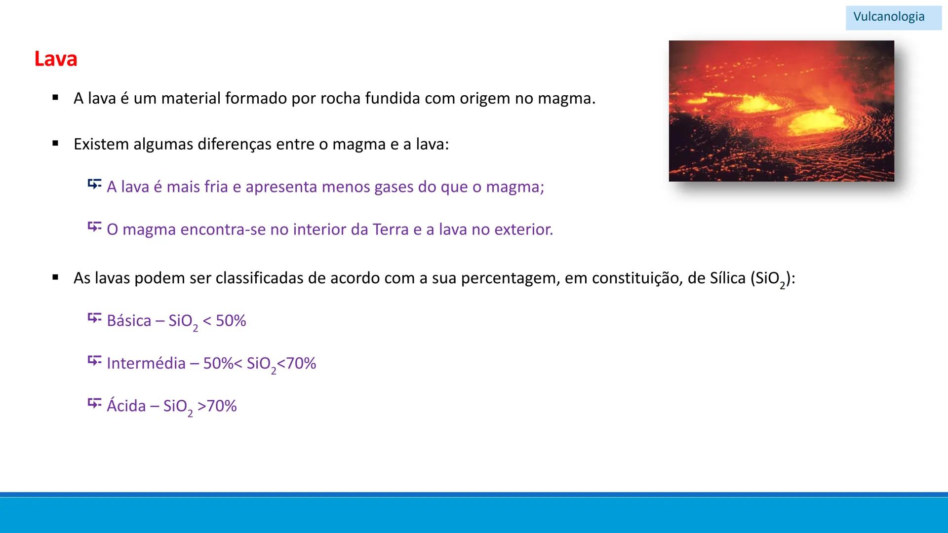 # GEOLOGIA

# 10 # Vulcanismo - A Vulcanologia é a ciência responsável pelo
estudo da formação, distribuição e classificação
dos fenómenos v