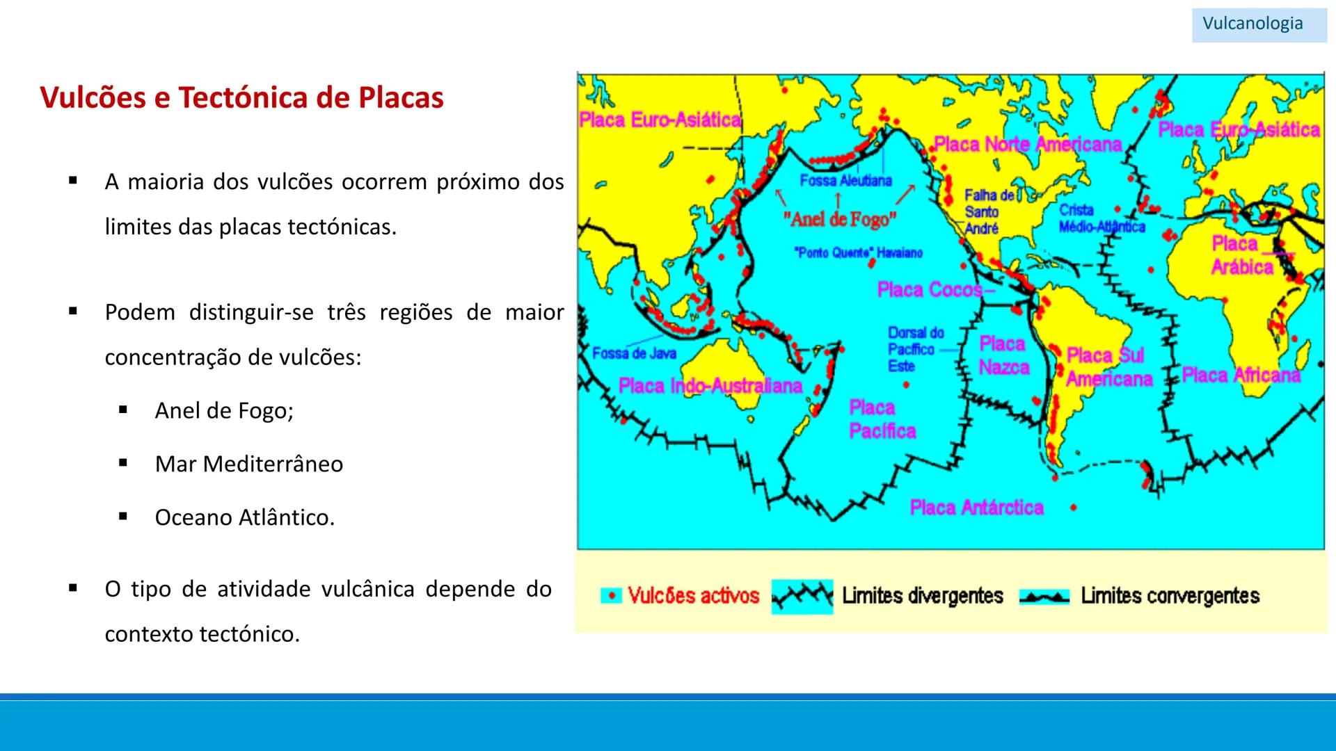 # GEOLOGIA

# 10 # Vulcanismo - A Vulcanologia é a ciência responsável pelo
estudo da formação, distribuição e classificação
dos fenómenos v