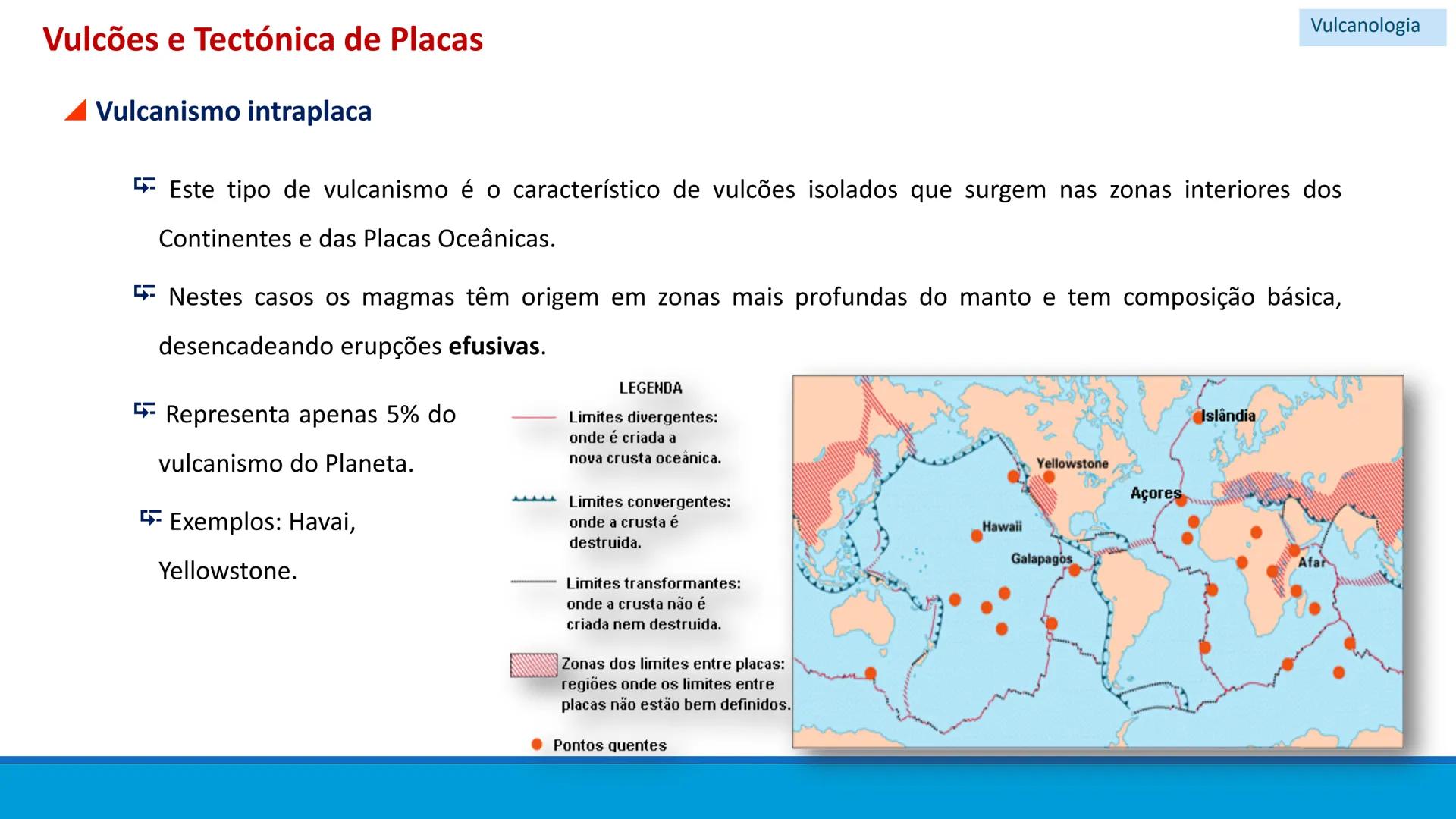 # GEOLOGIA

# 10 # Vulcanismo - A Vulcanologia é a ciência responsável pelo
estudo da formação, distribuição e classificação
dos fenómenos v