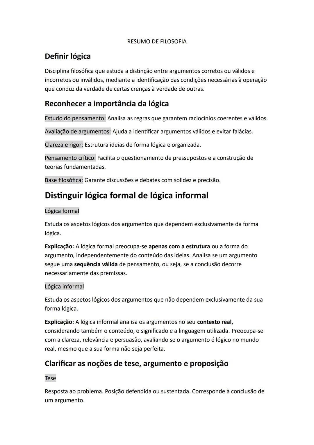 Explorando la Lógica en la Filosofía - 10° Grado