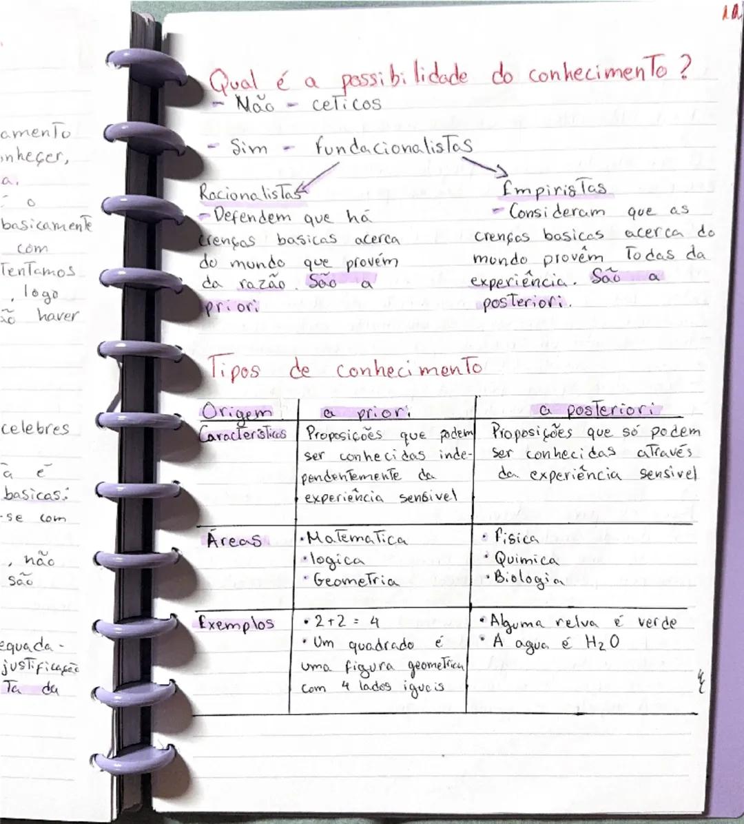 --- OCR Start ---
filosofia
O problema da definição do conhecimento
-De um modo geral, o conhecimento pode ser
entendido como uma relação en