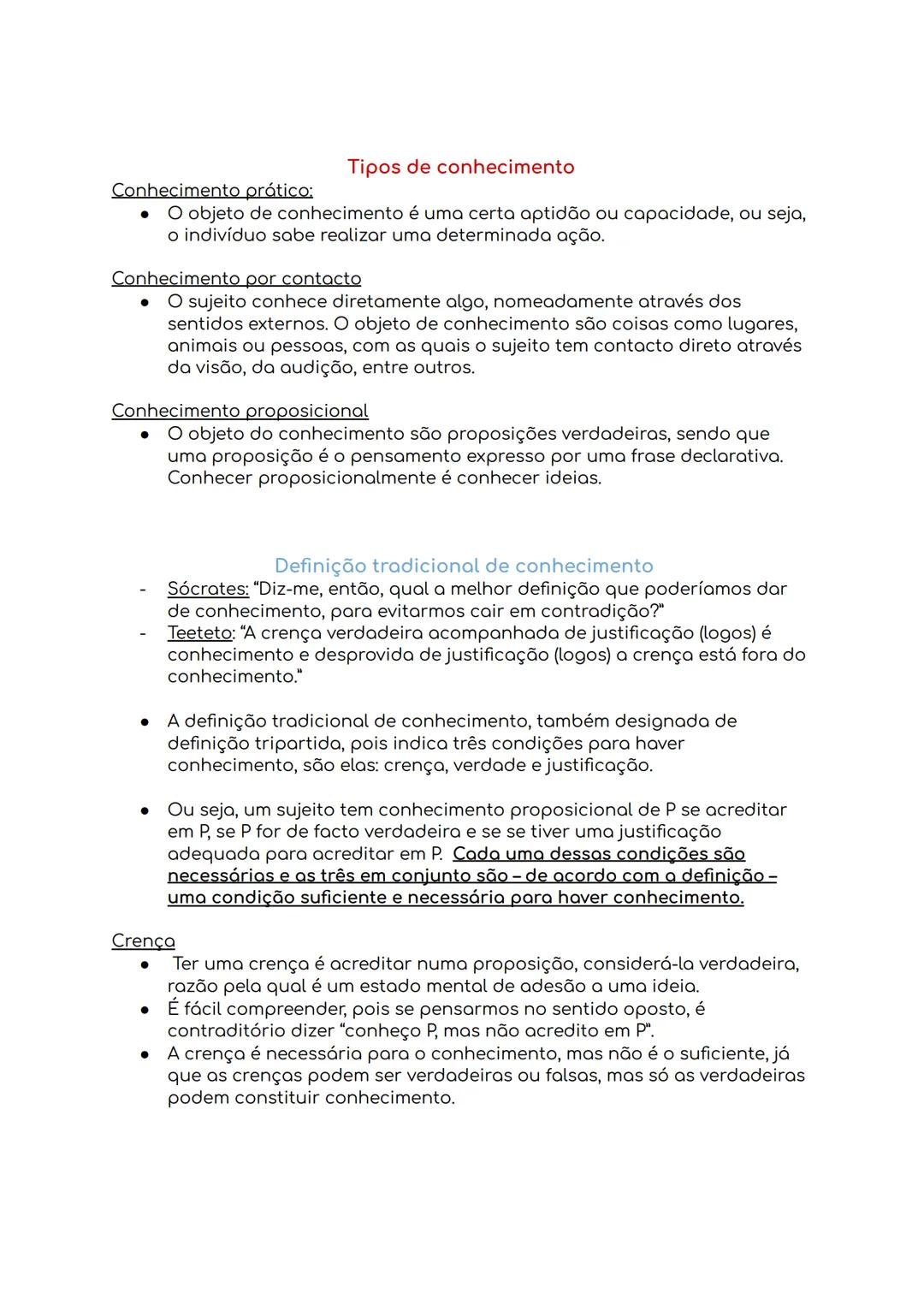 # Filosofia

Área de estudo: Epistemologia
Tema: O conhecimento

Epistemologia
O termo epistemologia deriva de duas palavras gregas:
epistem