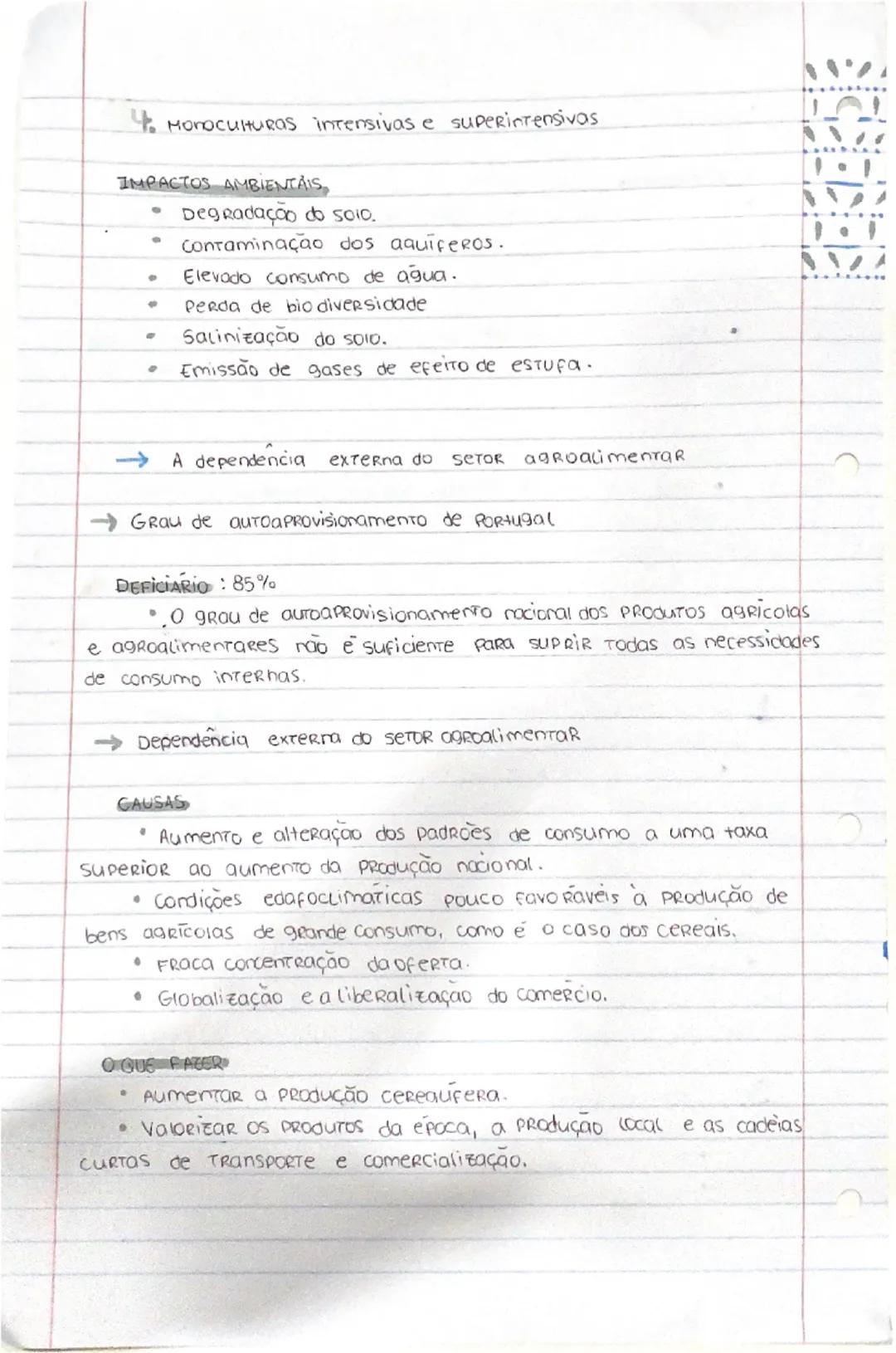 # Espaços Rurais em mudança

As fragilidades do sistema agrário

• A par da importância alimentar, soma-se um contributo
inestimavel a nivel