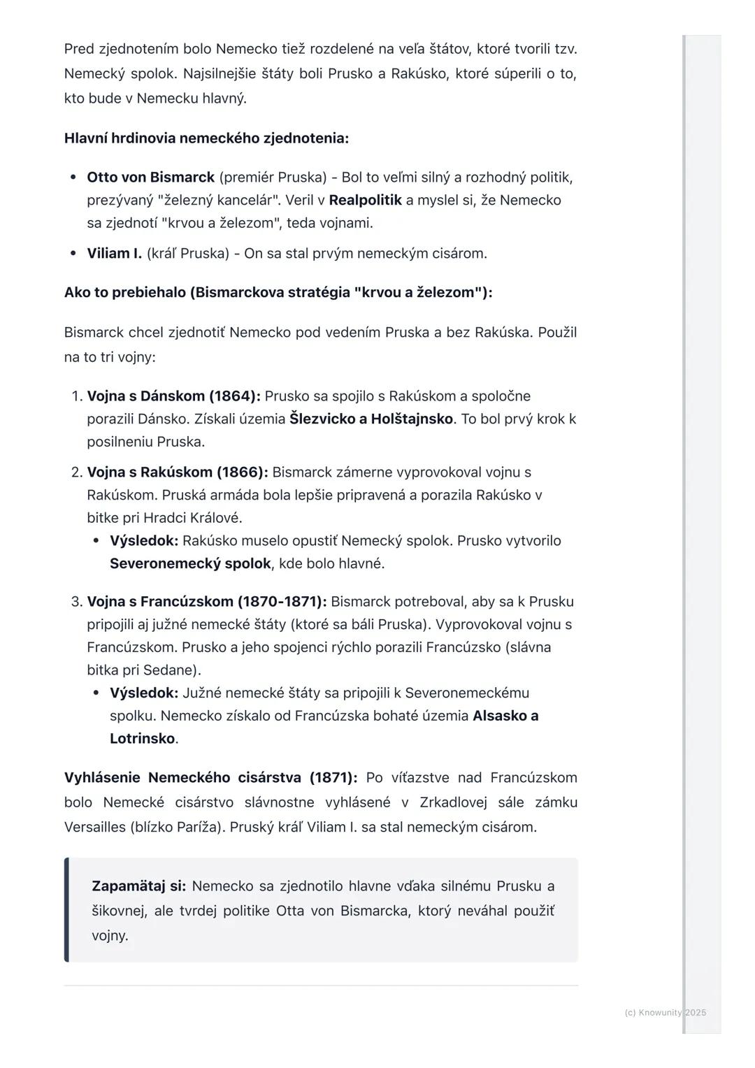 # Zjednotenie Talianska a
Nemecka

1. Prehľad - Zjednotenie Talianska a
Nemecka

Ahojte! Dnes si zopakujeme, ako sa v druhej polovici 19. st