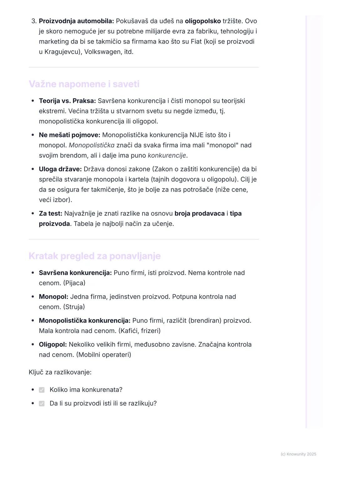 # Vrste tržišnih struktura (uvod)

Uvod u tržišne strukture

Tržišna struktura opisuje kako je organizovano neko tržište. U suštini,
gledamo