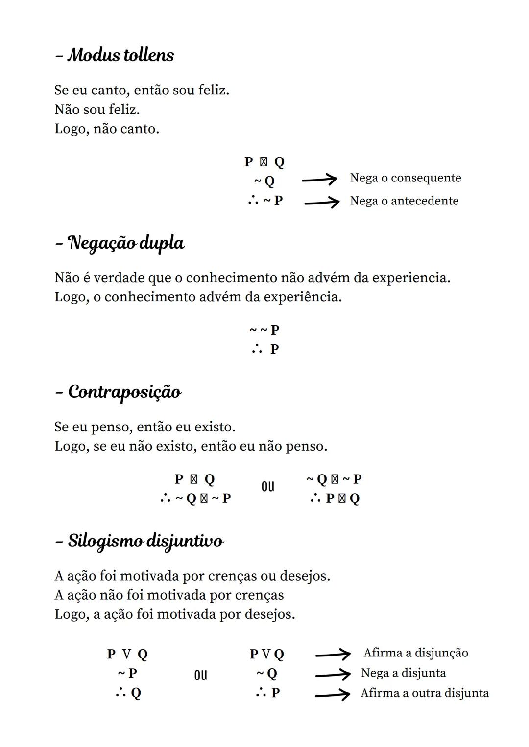 # Conectivas proposicionais

| Palavra        | Símbolo | Nome                   |
| :------------- | :------ | :--------------------- |
| e