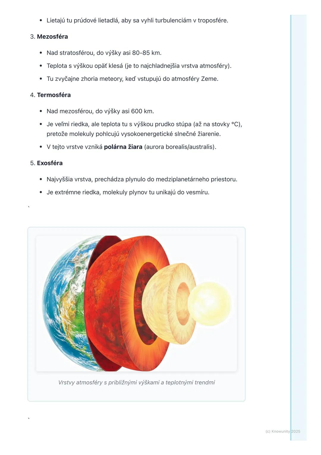 # Atmosféra a podnebie

## Prehľad atmosféry a podnebia

Atmosféra je vlastne taký plynný obal, ktorý obklopuje našu Zem. Je to super
dôleži