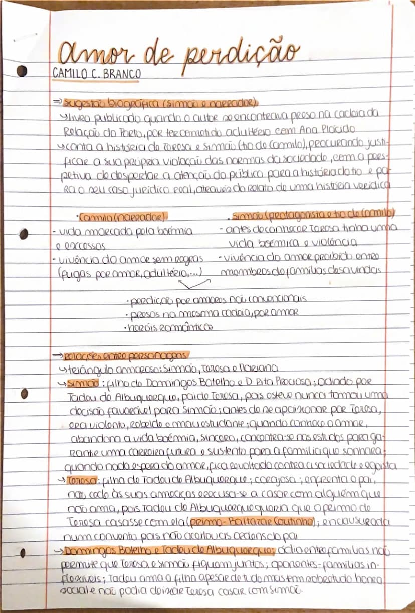 --- OCR Start ---
Amor de perdição
CAMILO C. BRANCO
sugestar biográfica (simane naRRIDOR)
Ylivea publicado quando o autor se encontrava pres