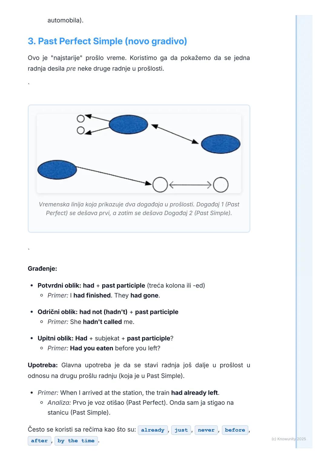 # Prošla vremena

## Uvod u prošla vremena

Ovo je ponavljanje i utvrđivanje prošlih vremena. Već znamo Past Simple i
Past Continuous, a sad
