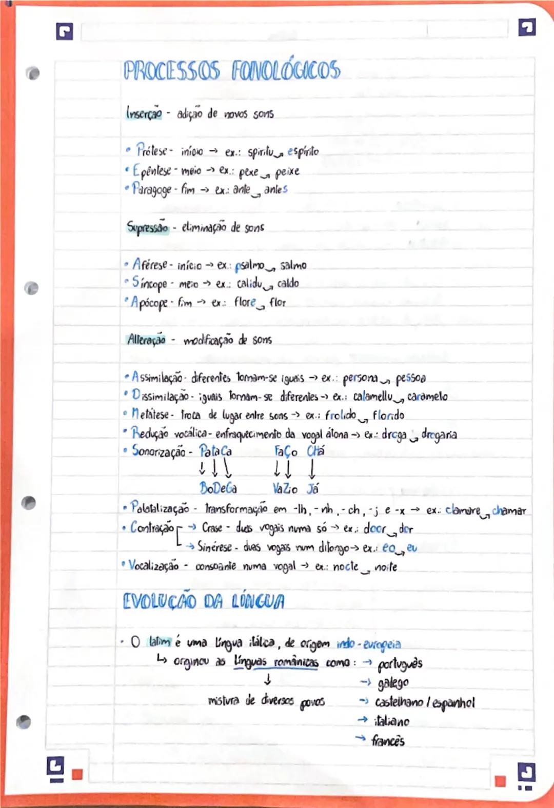 Gramática do Português 10.º Ano - Resumos e Explicações