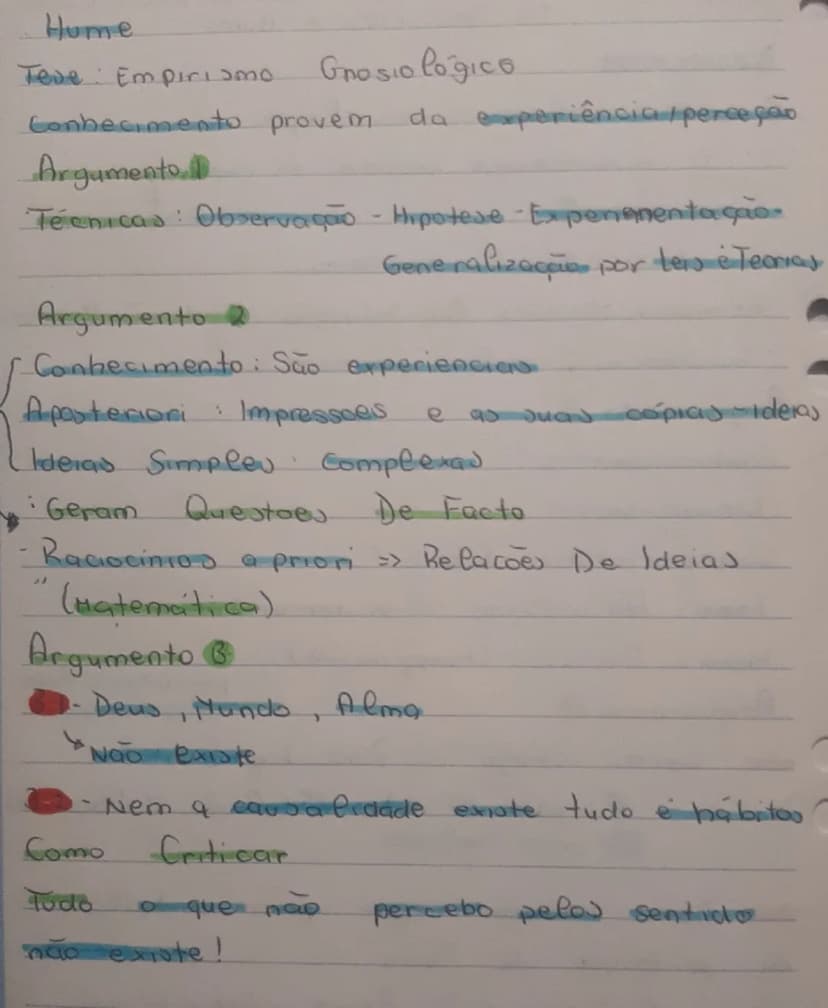 --- OCR Start ---
Descartes
Tese: Racionalismo Gnosiológico.
O conhecimento provem da razão?
Argumento 1
-O metodo é Davida Metodica.
Pensam