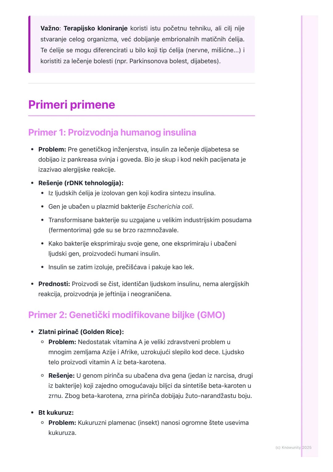 # Genetičko inženjerstvo i
biotehnologija

Uvod u genetičko inženjerstvo i
biotehnologiju

Genetičko inženjerstvo je skup tehnika kojima se 