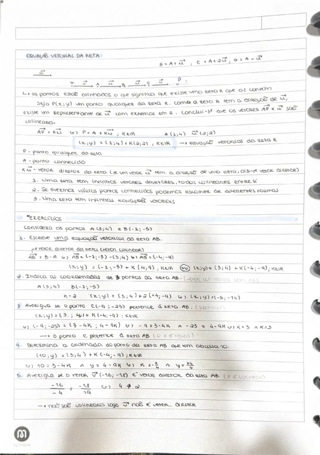 Geometria analítica 