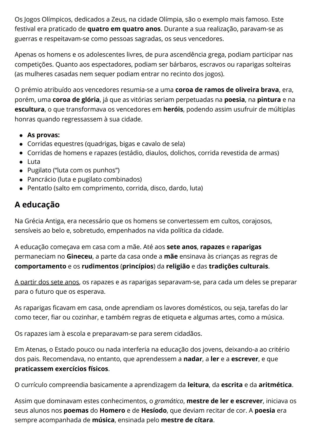 Módulo 1
1-
Um mundo de cidades-estado
Fatores que levaram à criação das cidades-estado:
• Relevo muito montanhoso
• Dificuldade de comunica