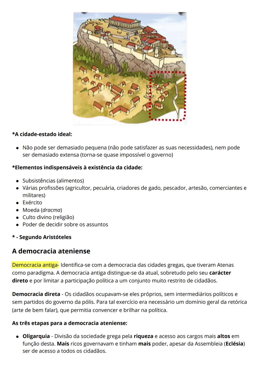 Módulo 1
1-
Um mundo de cidades-estado
Fatores que levaram à criação das cidades-estado:
• Relevo muito montanhoso
• Dificuldade de comunica