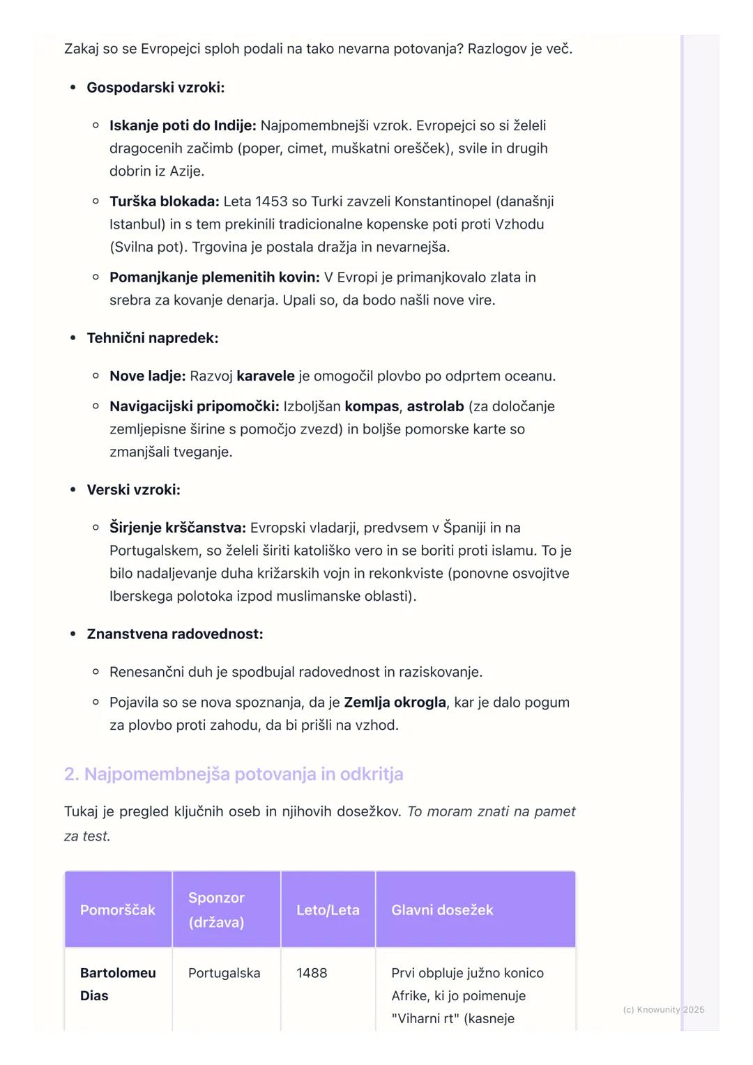 # Velika geografska odkritja in
kolonializem

Uvod v velika geografska odkritja

To obdobje (konec 15. in 16. stoletje) je ključno, ker so E