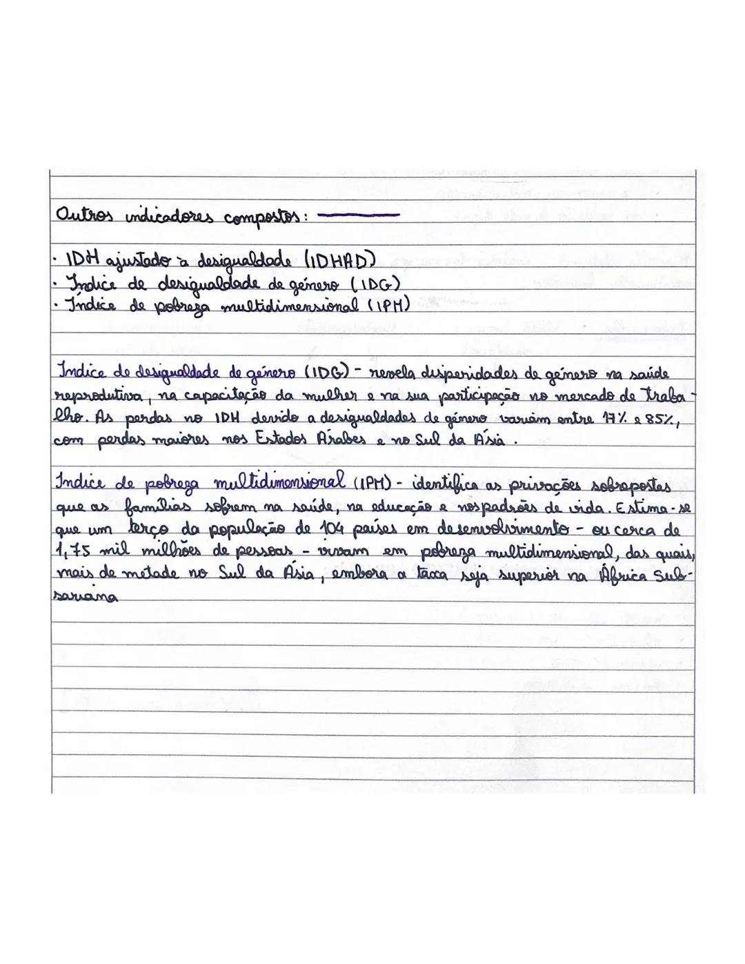 constrastes
de
desenvolvimento

PIB (produto interno bruto) - valor de todos os bens e serviços produzidos pelos habi
tantes (nacionais e es