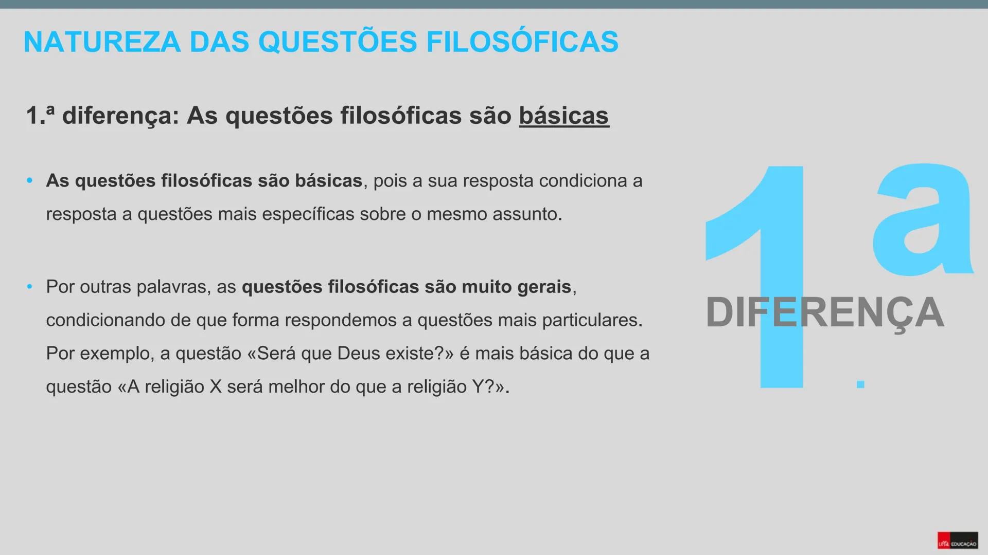 DÚVIDA
Capítulo 1
O que é a Filosofia?
As questões da Filosofia
FILOSOFIA
10.° ΑΝΟ
Sara Raposo
Carlos Pires
METODICA
LEYA EDUCAÇÃO O QUE É A
