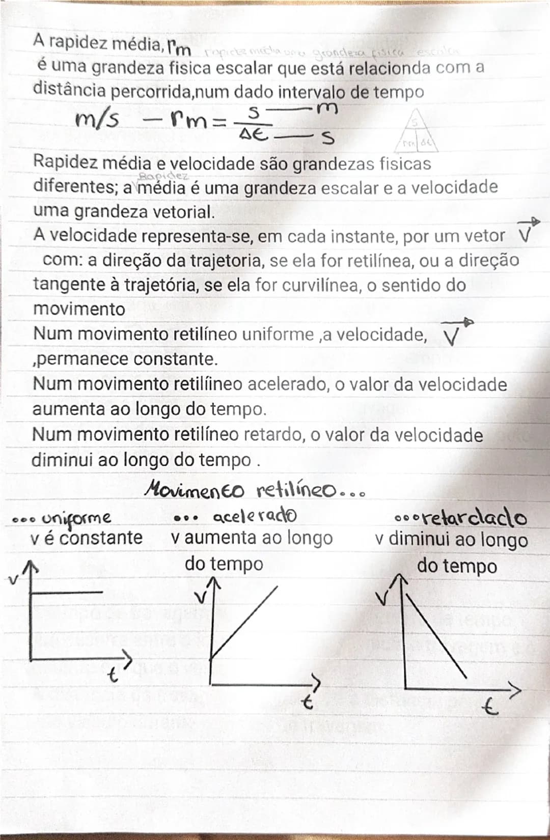 # Movimentos:

Um movimento é um corpo que pode está em repouso
relativamente a um referencial e, ao mesmo tempo, em
movimento relativamnete