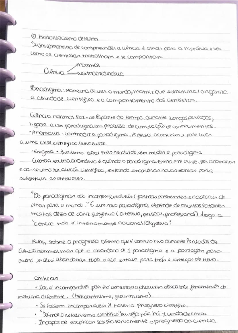 --- OCR Start ---
filosofia-129
Kani Pooper
Ciência é nocional
→a ciência é connecimentoonjenvo
va ciência prognide pon aproximarga da verda