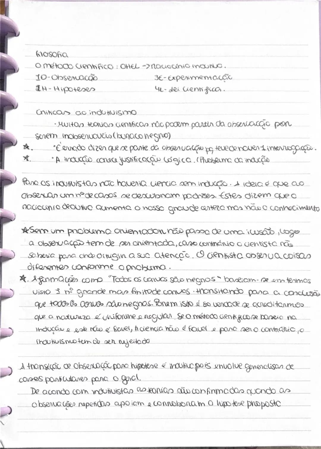 --- OCR Start ---
filosofia-129
Kani Pooper
Ciência é nocional
→a ciência é connecimentoonjenvo
va ciência prognide pon aproximarga da verda