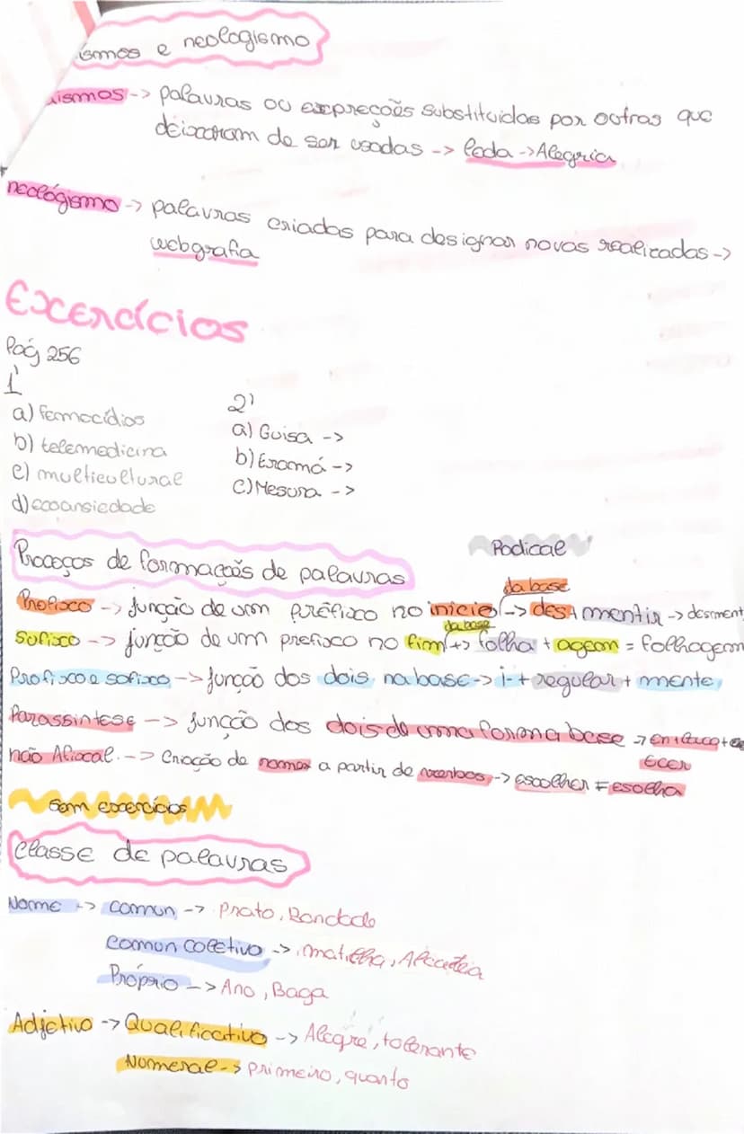 # Processos fonológicos → inserção de segmentos
Exemplo
Prótese → início da palavra → scala → escola
Epêntese → meio da palavra → avea → ave